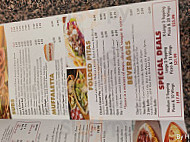 Inferno Pizza menu