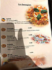 La Villa Saint Baudile menu