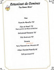 Estaminet De Comines menu