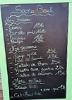 Le Saloon Beach menu