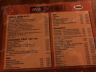 Coco Durmersheim menu