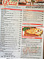 Ozzi Pizza menu