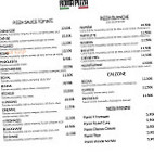 Roma Pizza menu