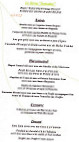 La Cantine menu