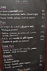 Le Bistrot du Circuit menu