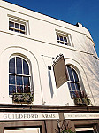 Upstairs at The Guildford Arms outside