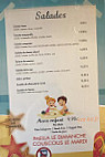 Costa Marina menu