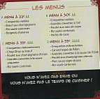 La Maison Chinoise menu