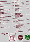 Castel Pizza menu