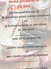 L'assiette Troglodyte menu