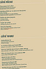 L'Arbre a Pin menu