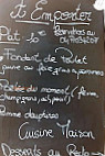 Chez Simone menu