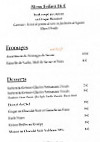 Le Loup Blanc menu