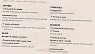 Le Rustique menu