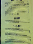 Gonzalez Mexican menu