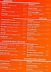 Brasserie de la Plage menu