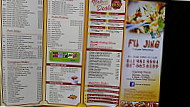 Fujing Chinese Take Away menu