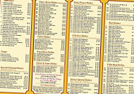 Fujing Chinese Take Away menu