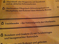 Wirtshaus Zum Alten Sack menu