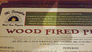 Mi Famiglia Wood Oven Pizzeria menu