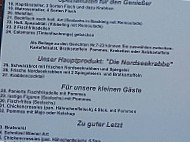 Zum Alten Siel menu