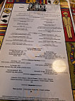 The Porch Southern Fare Juke Joint menu