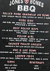 Jones Bones Bbq Grub menu