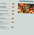 Leon menu