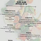 Ratajska menu