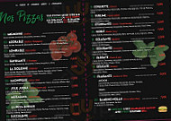 La Pizzeria Sicilienne menu