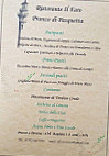 Faro menu