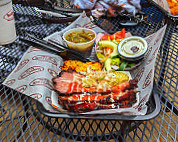 Moe's Original B Que food