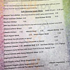 Aristo Bistro menu