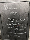 Le Wezer menu