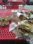 Five Guys Burgers Fries food