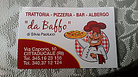 Albergo Trattoria Da Baffo menu