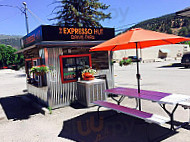 The Expresso Hut inside