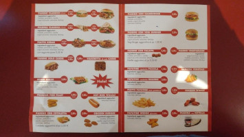 Kebab Castel D'ario menu