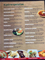 El Patron Tacos menu