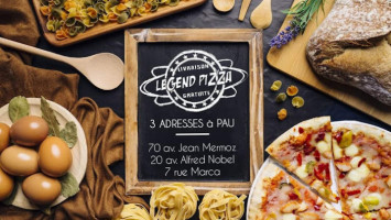 Legend'Pizza food