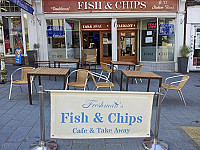 Freshman's Fish Chips inside