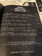 Silla's Bistrò menu