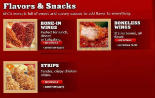 Kfc Kentucky Fried Chicken menu