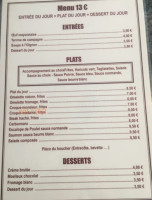 Café Lara menu