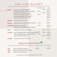 Le Relais Du Roy menu