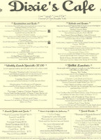 Broadway Bakery Cafe menu