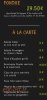 Le Manguier Korean Barbecue menu