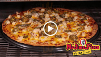 Mr. Jim's Pizza food