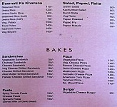 Thakkar's Food Court menu