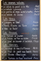 L'Oustau de la Mar menu